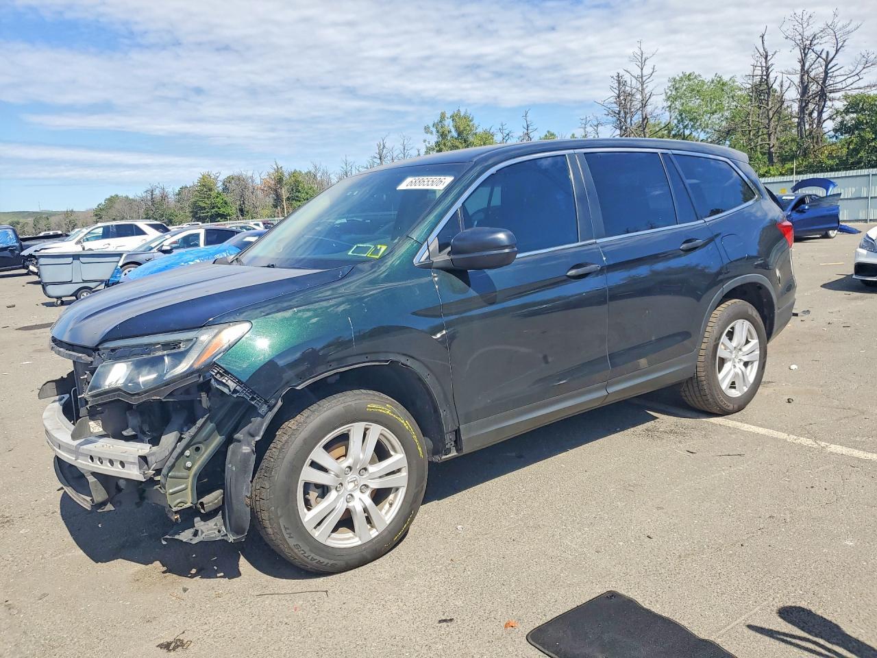 2016 HONDA PILOT LX | 5FNYF6H10GB111211 | UPCARS