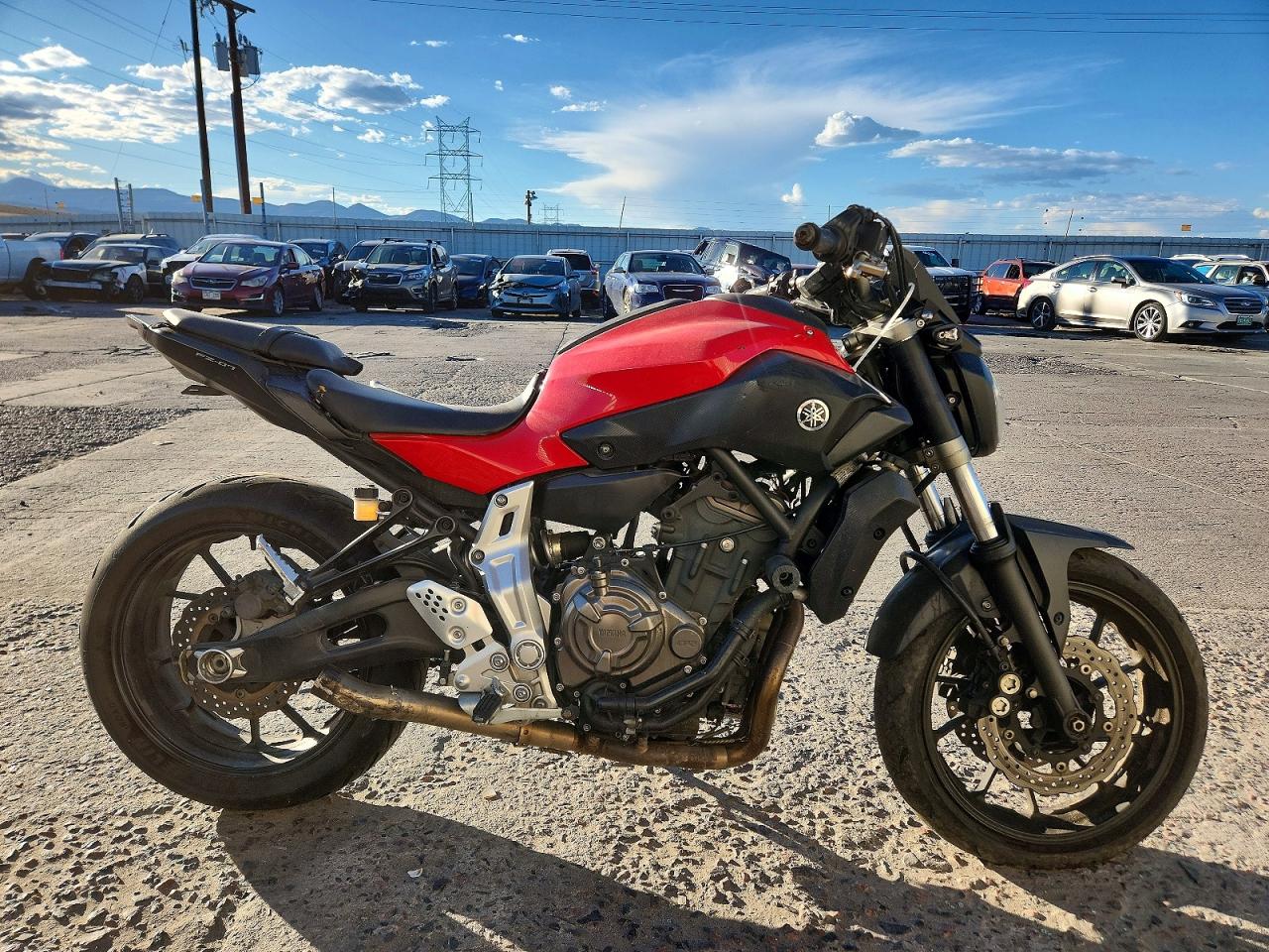 2015 YAMAHA FZ-07/09 | JYARM06E1FA002224 | UPCARS