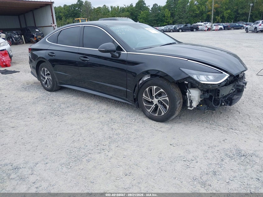 2021 HYUNDAI SONATA HYBRID BLUE | KMHL24JJXMA029524 | UPCARS