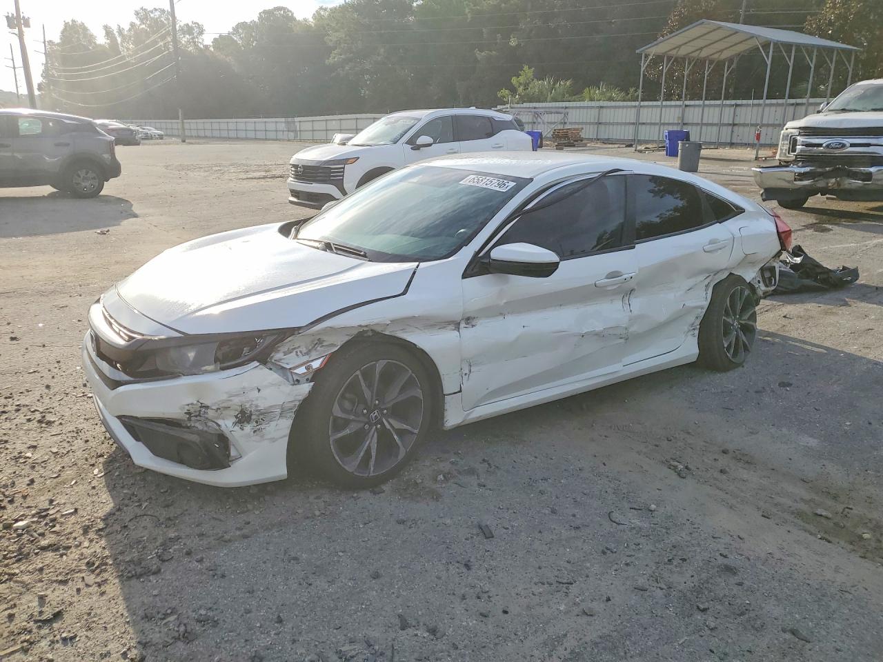 2019 HONDA CIVIC SPORT | 19XFC2F83KE037399 | UPCARS