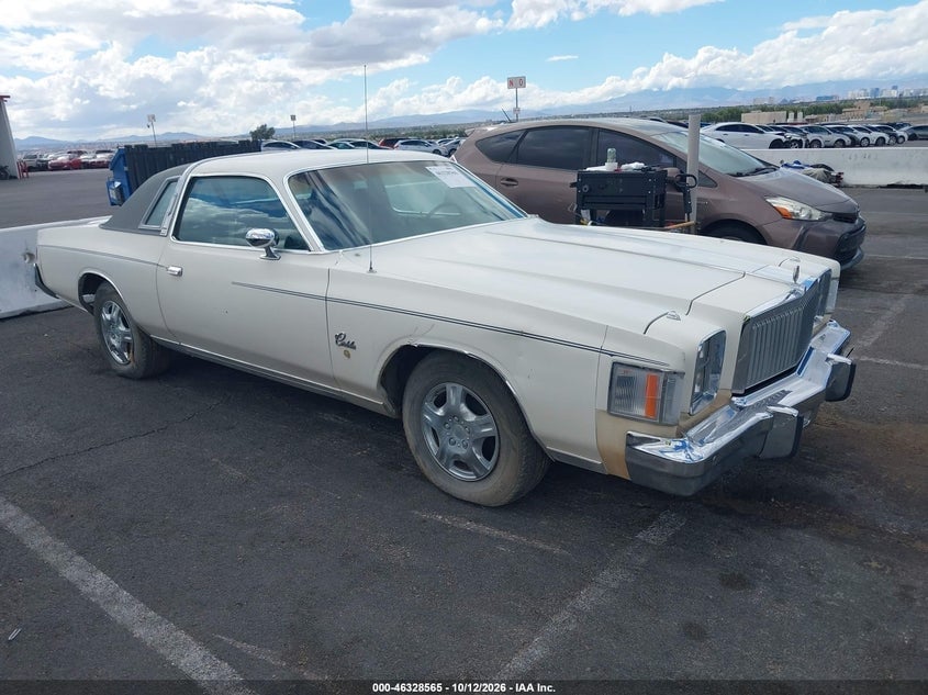 1979 CHRYSLER CORDOBA | SS22K9R124954 | UPCARS
