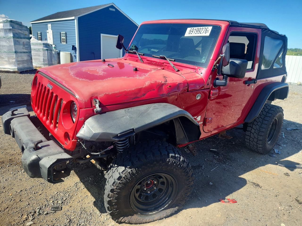2007 JEEP WRANGLER X | 1J4FA24187L131539 | UPCARS