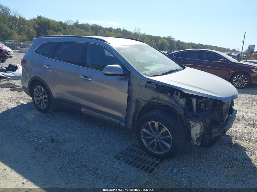 2017 HYUNDAI SANTA FE SE | KM8SM4HF4HU236664 | UPCARS