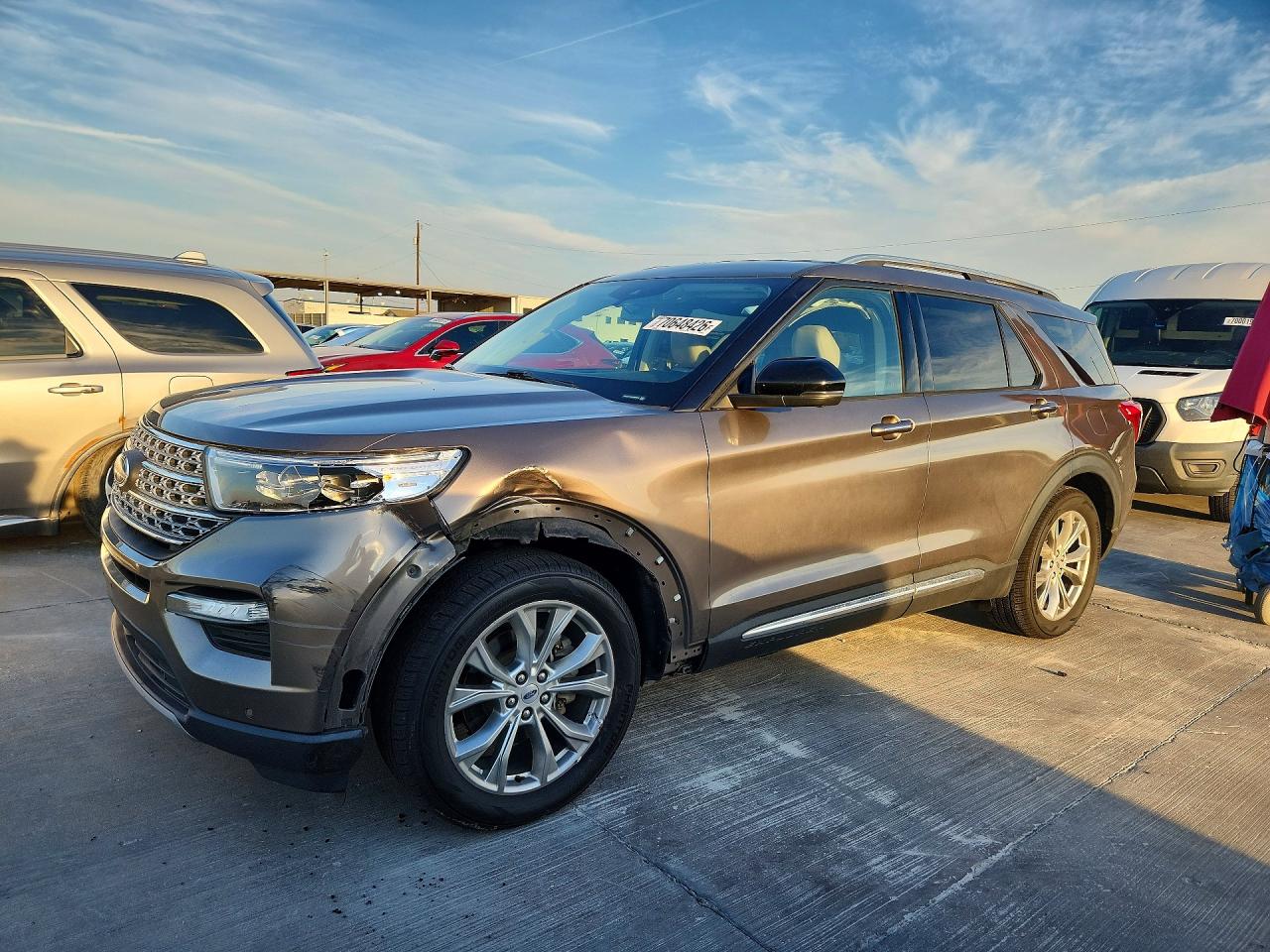 2021 FORD EXPLORER LIMITED | 1FMSK7FH0MGB83840 | UPCARS