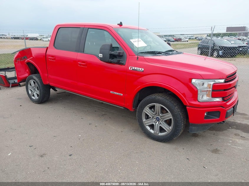 2019 FORD F-150 LARIAT | 1FTFW1E14KFB04636 | UPCARS