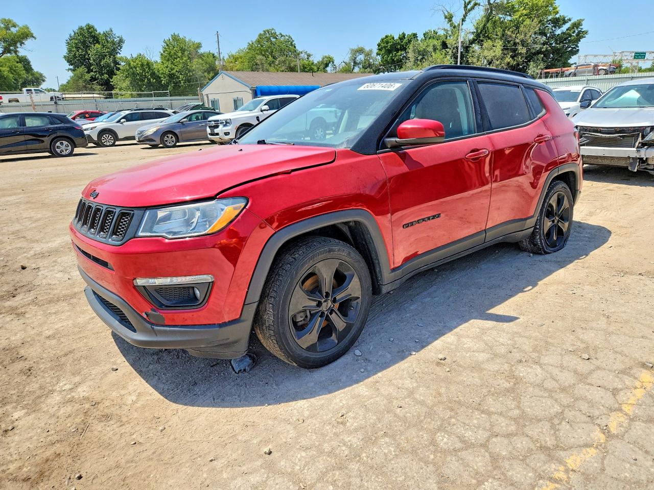 2019 JEEP COMPASS LATITUDE | 3C4NJCBB5KT833110 | UPCARS