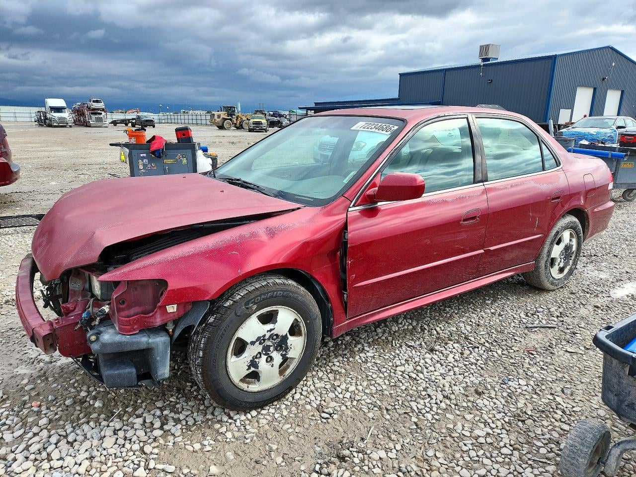 2001 HONDA ACCORD EX | 1HGCG165X1A069924 | UPCARS