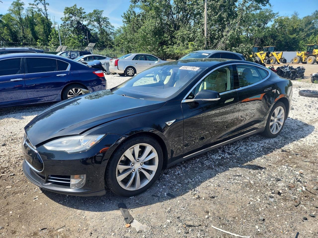 2014 TESLA MODEL S | 5YJSA1S16EFP62131 | UPCARS