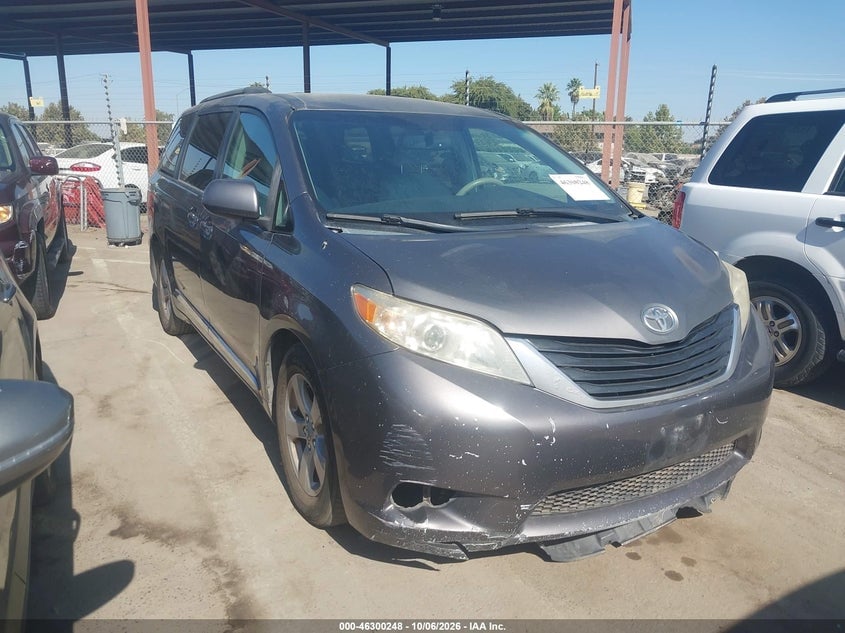 2011 TOYOTA SIENNA LE V6 | 5TDKK3DC6BS103173 | UPCARS