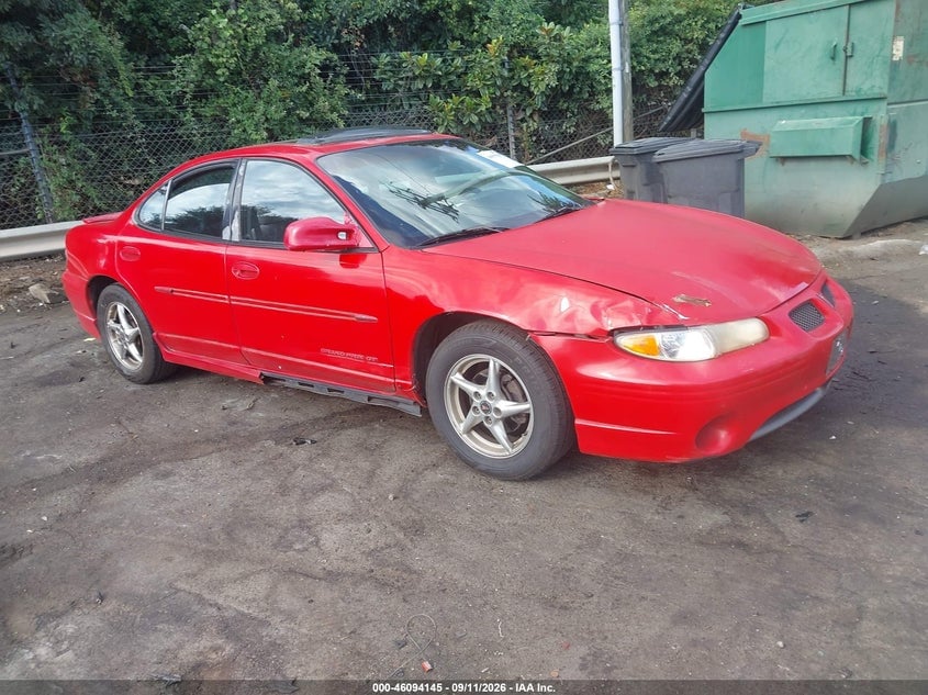 2002 PONTIAC GRAND PRIX GT | 1G2WP52K02F277947 | UPCARS