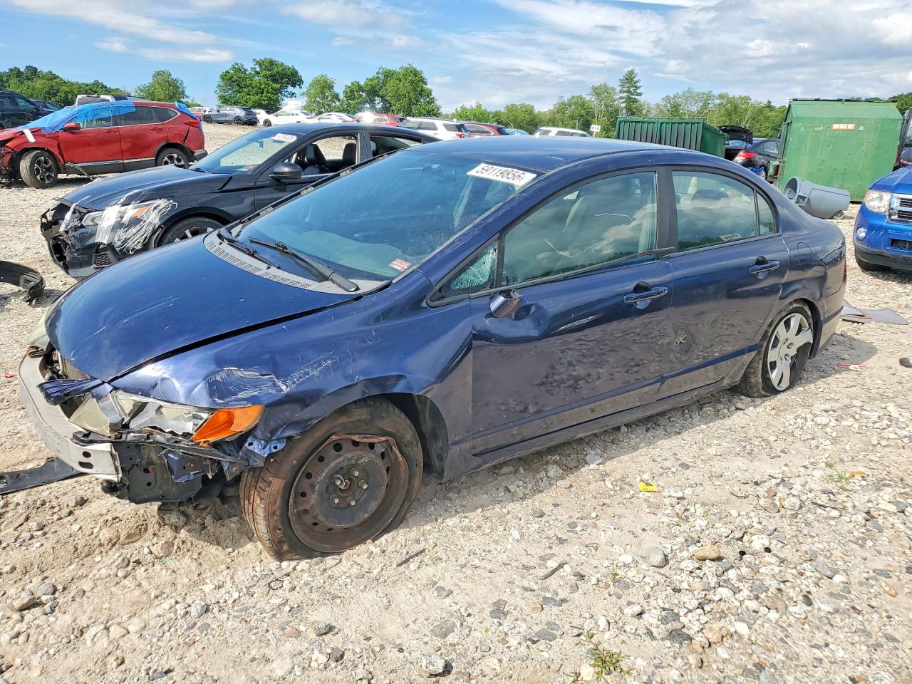 2008 HONDA CIVIC LX | 1HGFA15568L049474 | UPCARS