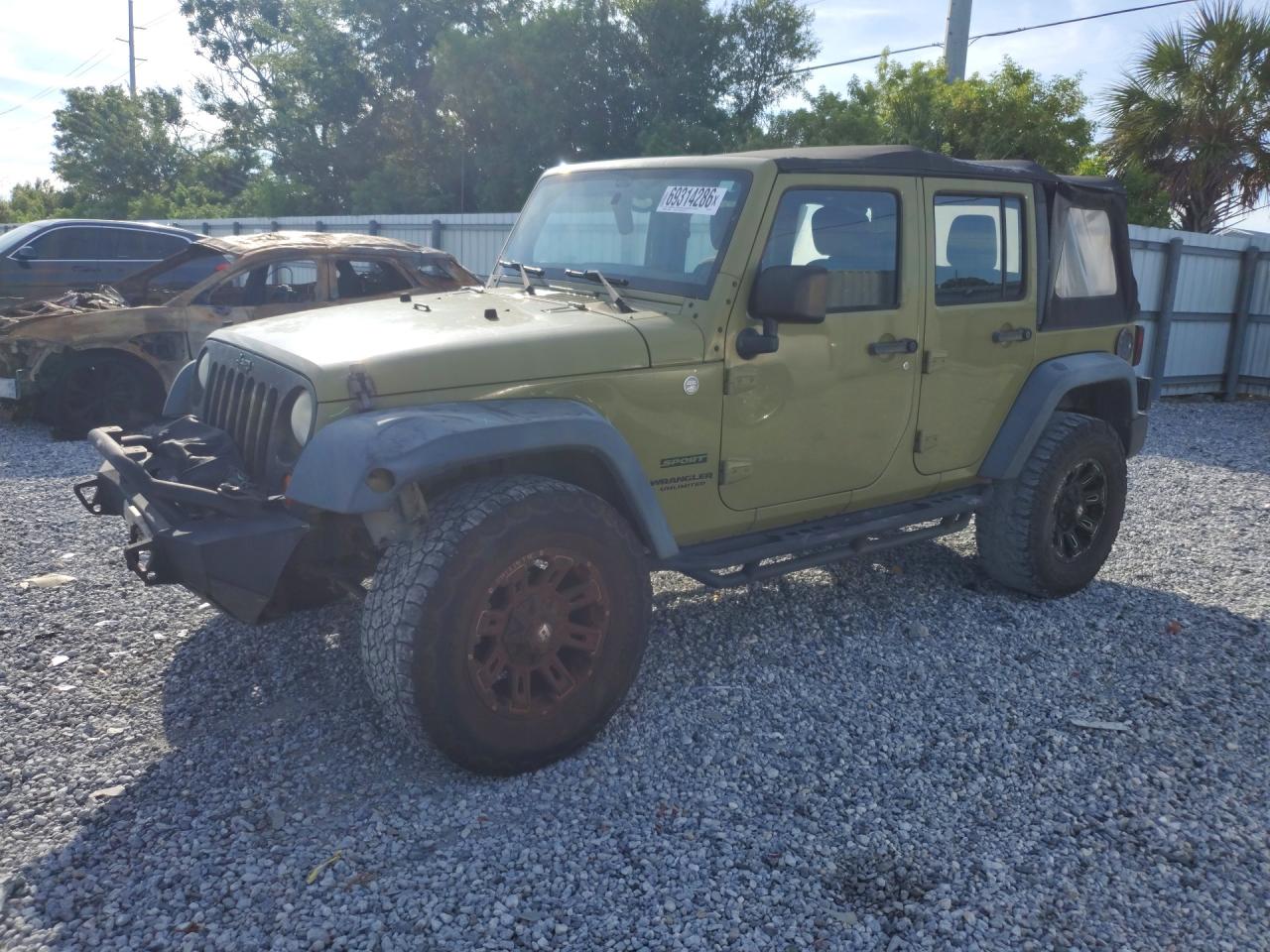 2013 JEEP WRANGLER SPORT | 1C4BJWDG8DL585107 | UPCARS
