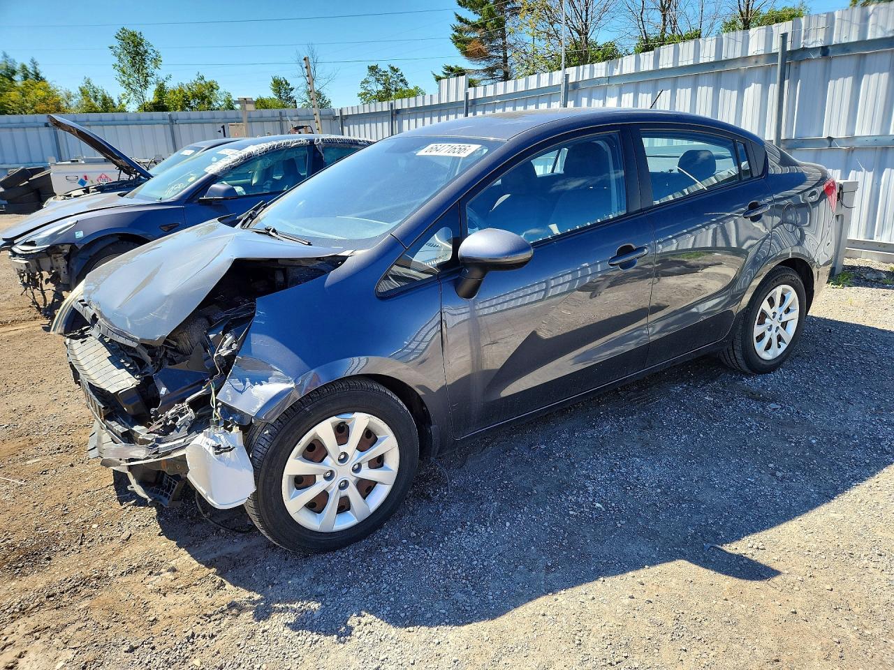 2013 KIA RIO LX | KNADM4A30D6246343 | UPCARS