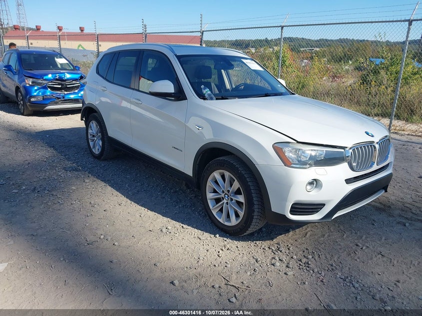 2016 BMW X3 XDRIVE28I | 5UXWX9C53G0D75717 | UPCARS