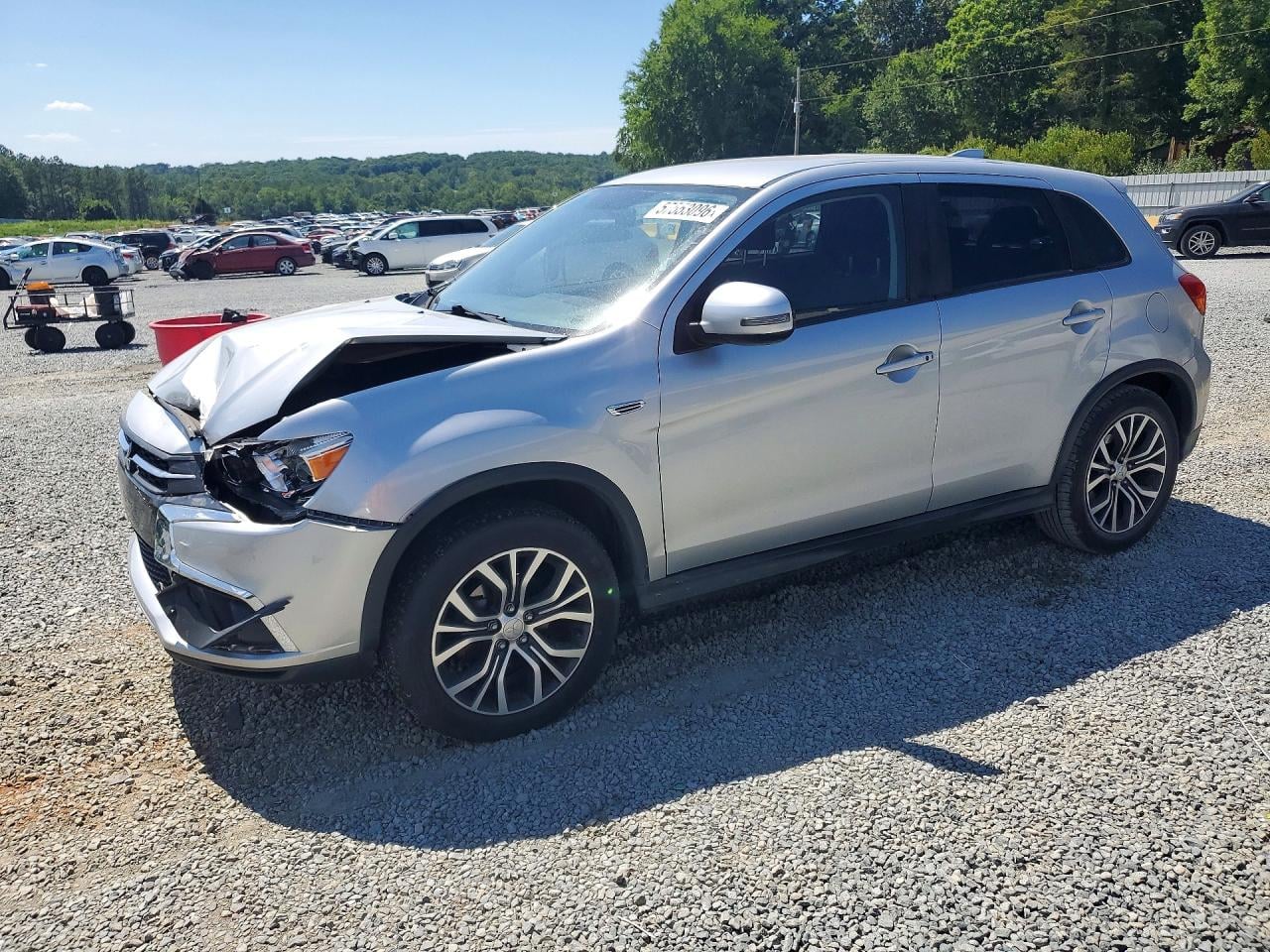 2019 MITSUBISHI OUTLANDER SE | JA4AP4AU8KU024738 | UPCARS