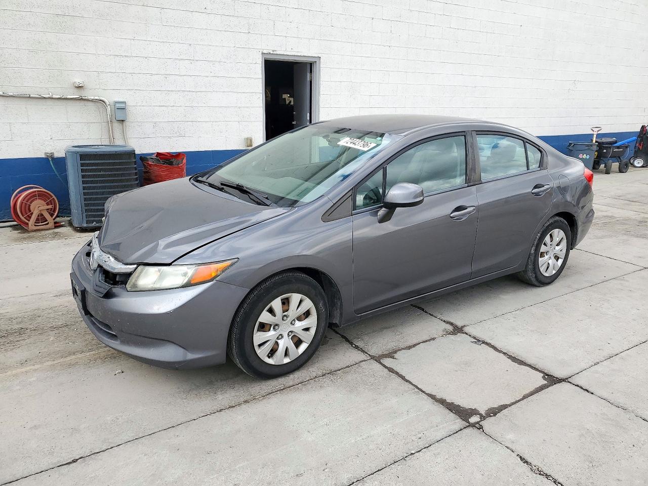 2012 HONDA CIVIC LX | 2HGFB2F54CH581670 | UPCARS