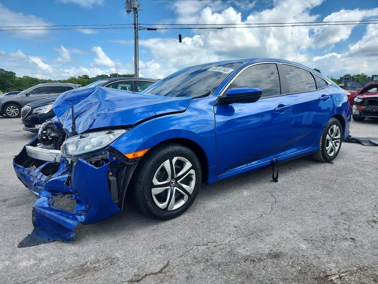2018 HONDA CIVIC LX | 19XFC2F58JE043168 | UPCARS