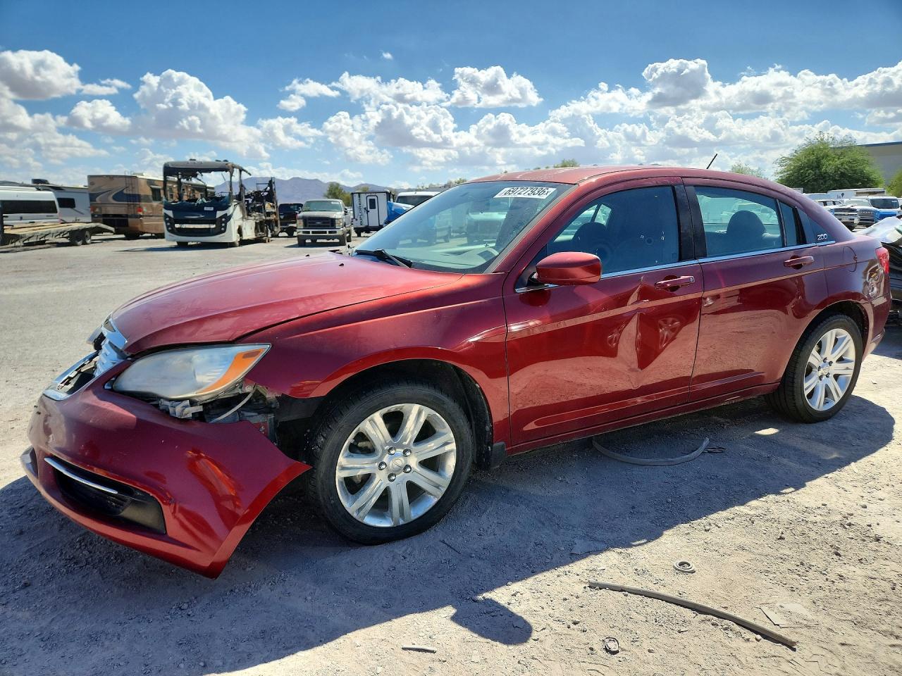 2013 CHRYSLER 200 LX | 1C3CCBAB4DN670292 | UPCARS