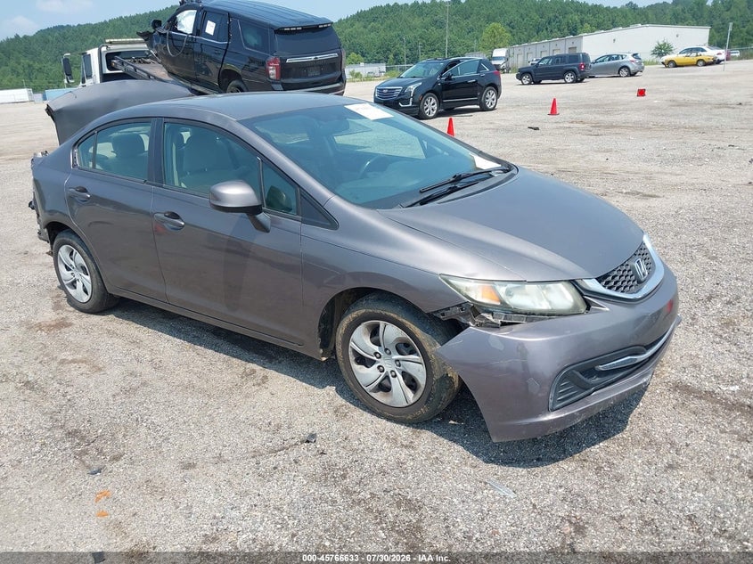 2013 HONDA CIVIC LX | 19XFB2F54DE073324 | UPCARS