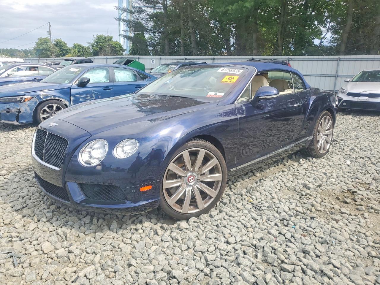 2015 BENTLEY CONTINENTA GTC V8 | SCBGT3ZA3FC044457 | UPCARS