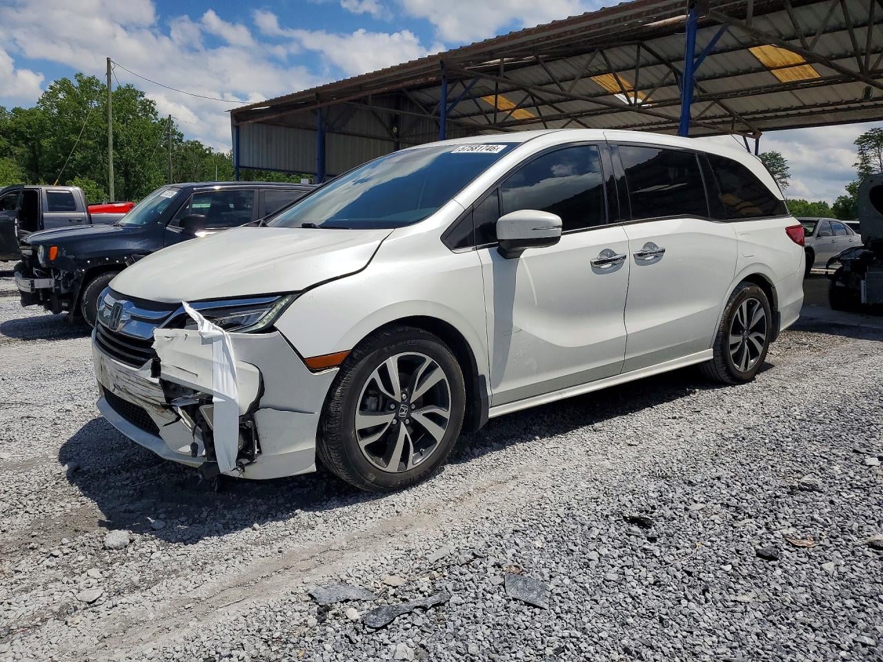 2020 HONDA ODYSSEY ELITE | 5FNRL6H95LB067185 | UPCARS