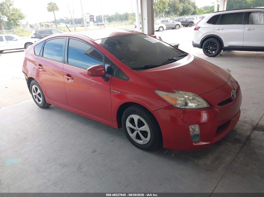 2011 TOYOTA PRIUS TWO | JTDKN3DU3B0287216 | UPCARS