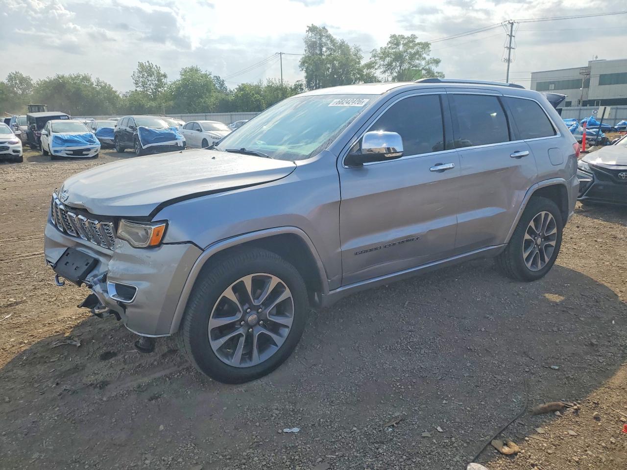2017 JEEP CHEROKEE OVERLAND | 1C4RJFCG3HC695536 | UPCARS