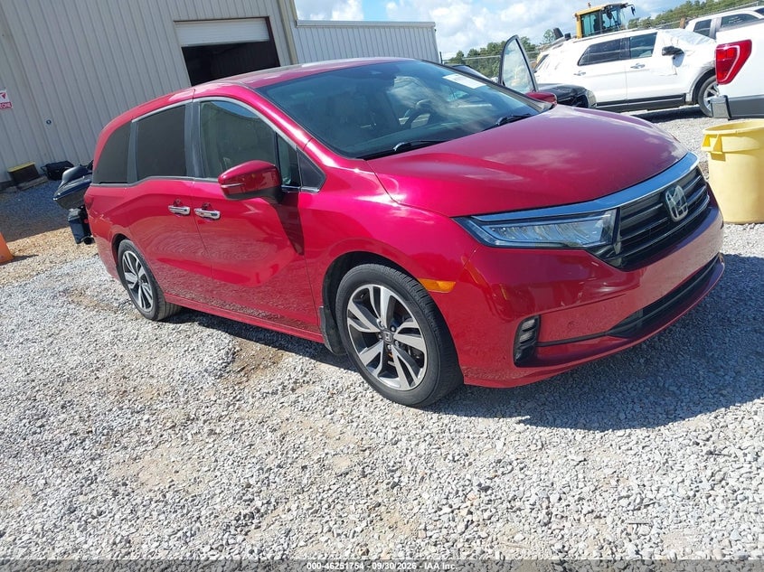 2022 HONDA ODYSSEY TOURING | 5FNRL6H83NB022787 | UPCARS