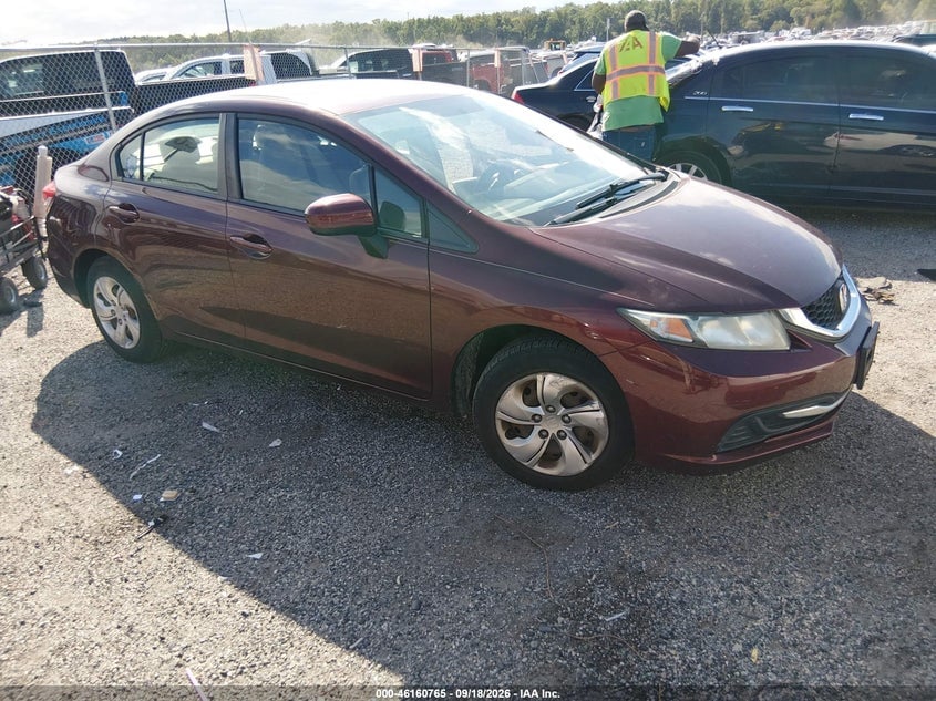 2015 HONDA CIVIC LX | 19XFB2F58FE267115 | UPCARS