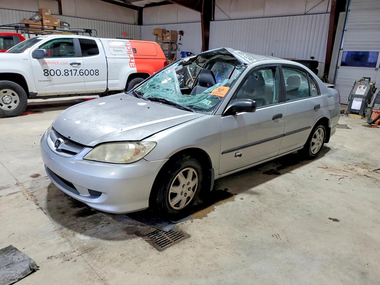 2005 HONDA CIVIC DX VP | 1HGES16305L010882 | UPCARS
