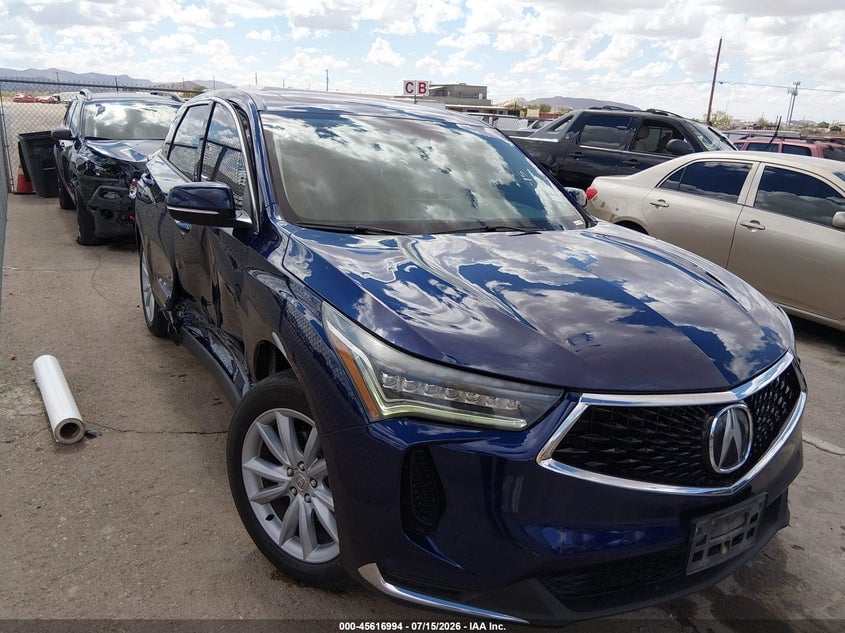 2022 ACURA RDX STANDARD | 5J8TC1H36NL005218 | UPCARS