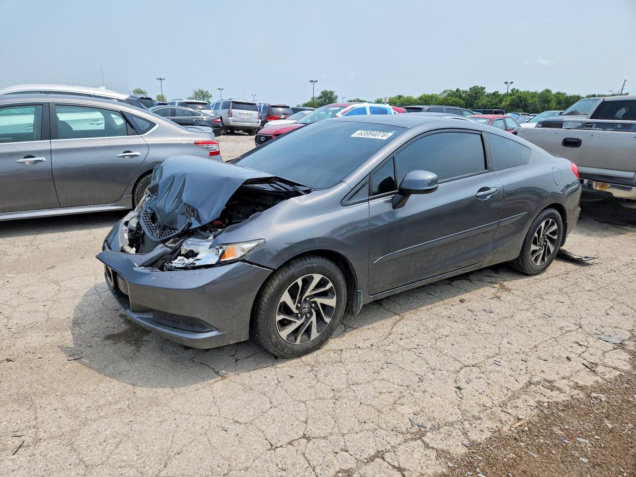 2013 HONDA CIVIC LX | 2HGFG3B59DH514660 | UPCARS