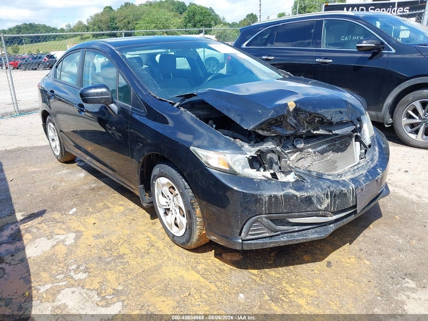 2014 HONDA CIVIC LX | 2HGFB2F58EH540168 | UPCARS
