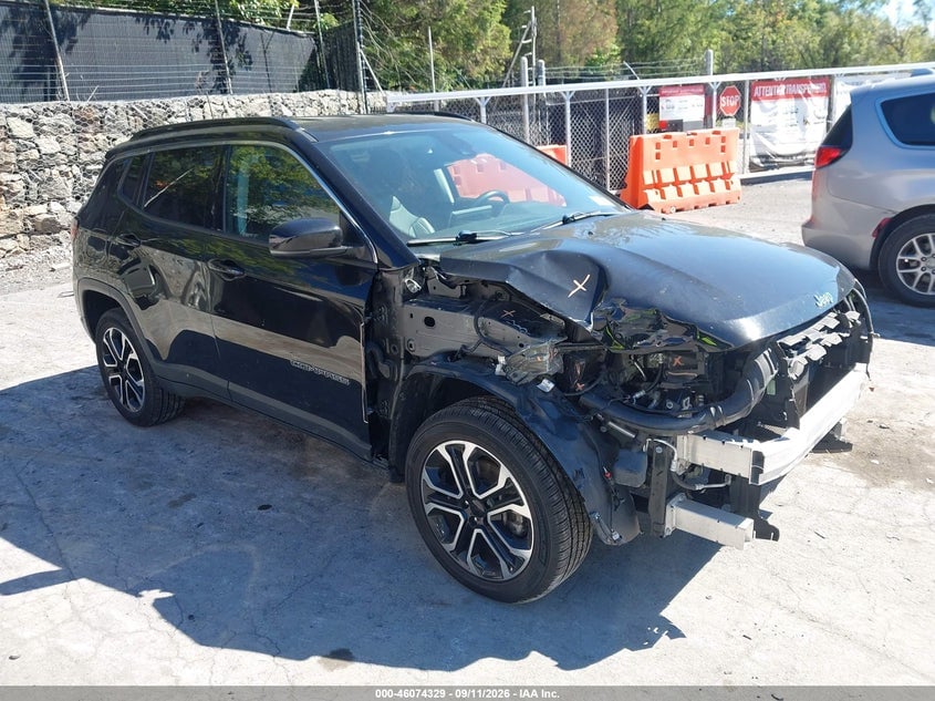 2022 JEEP COMPASS LIMITED 4X4 | 3C4NJDCB2NT236568 | UPCARS