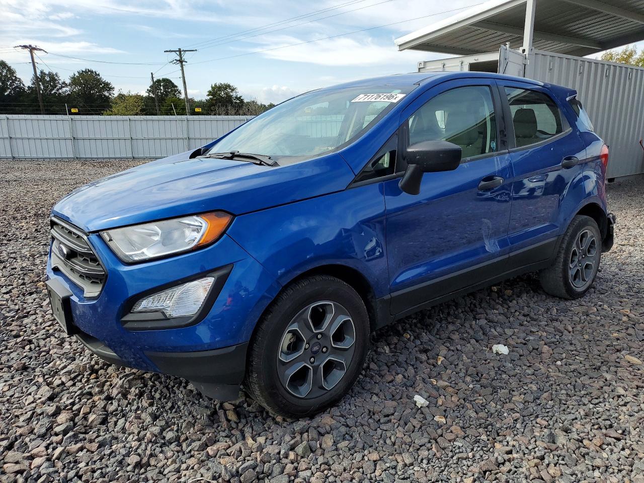 2021 FORD ECOSPORT S | MAJ3S2FE9MC445336 | UPCARS