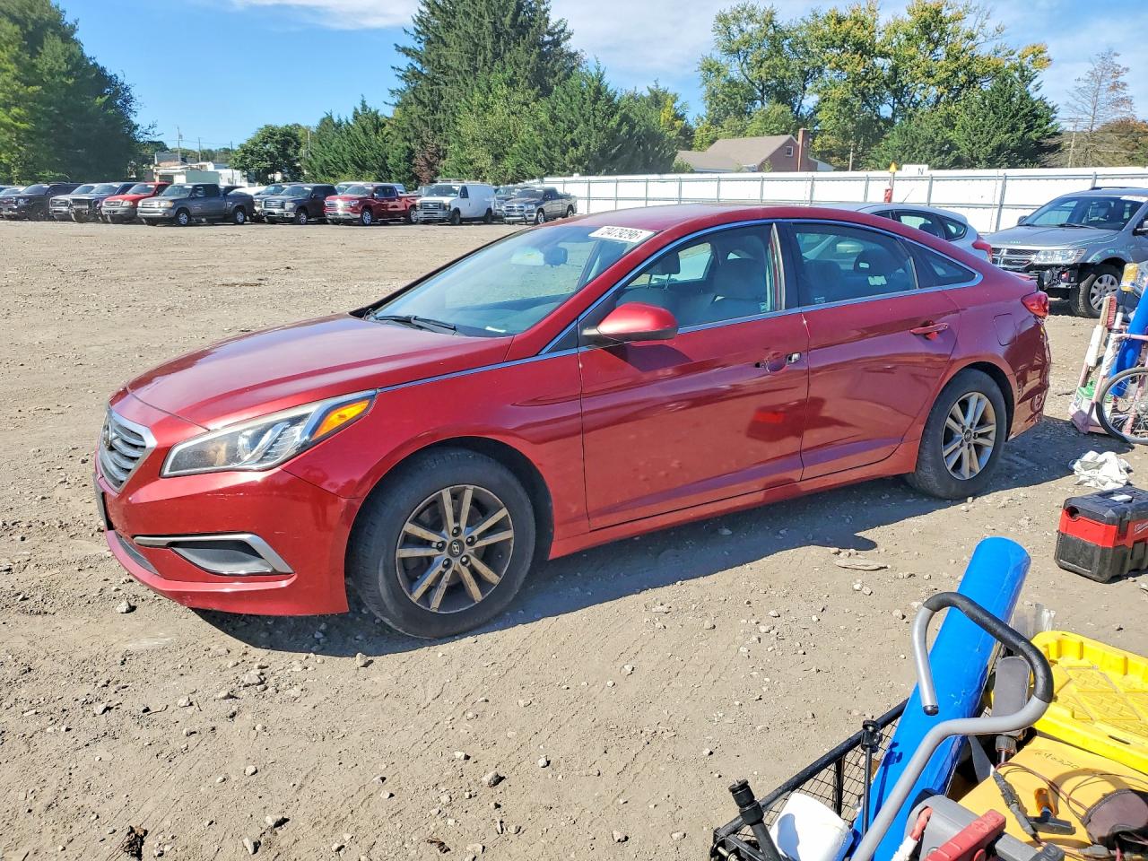 2016 HYUNDAI SONATA SE | 5NPE24AF8GH374153 | UPCARS