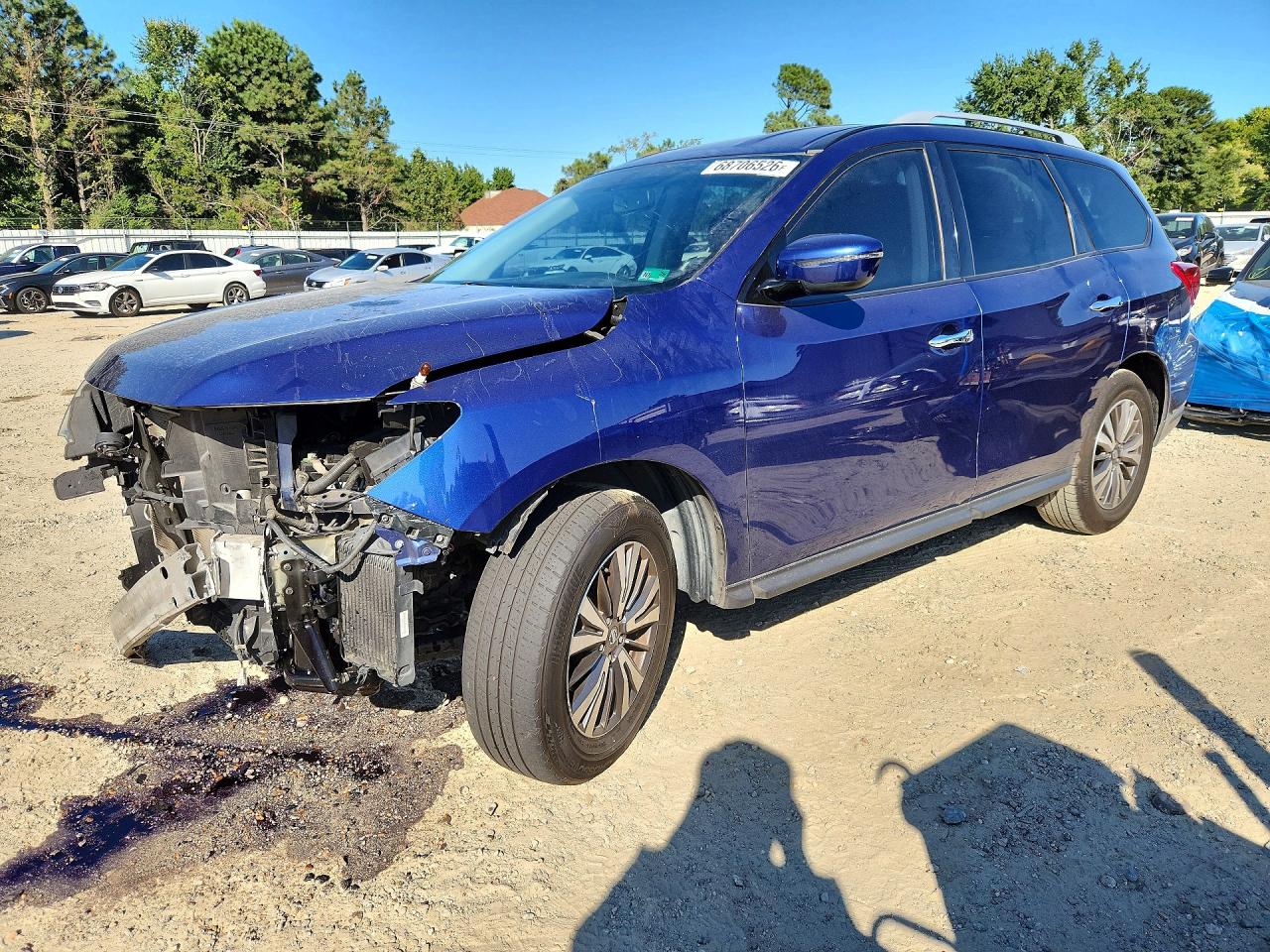 2019 NISSAN PATHFINDER SV | 5N1DR2MMXKC577552 | UPCARS