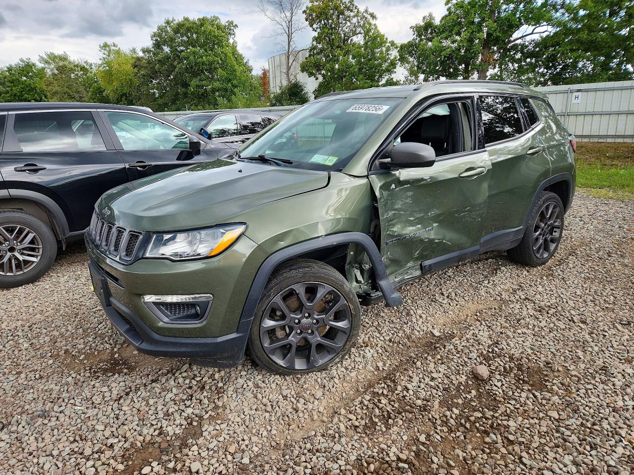 2021 JEEP COMPASS 80TH EDITION | 3C4NJDEB9MT532537 | UPCARS