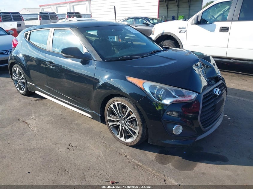 2016 HYUNDAI VELOSTER TURBO | KMHTC6AE5GU281566 | UPCARS