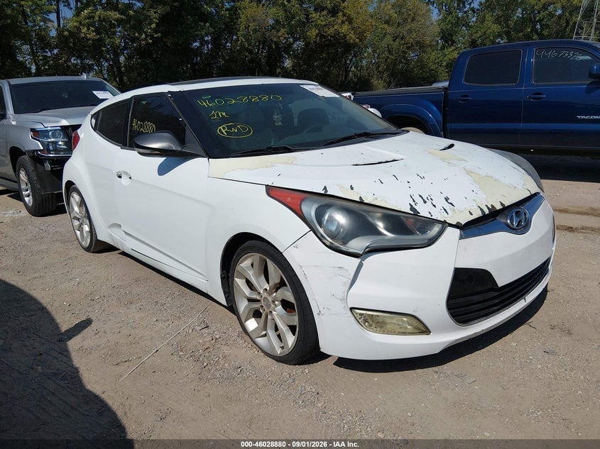 2012 HYUNDAI VELOSTER BASE W/GRAY | KMHTC6AD5CU029690 | UPCARS
