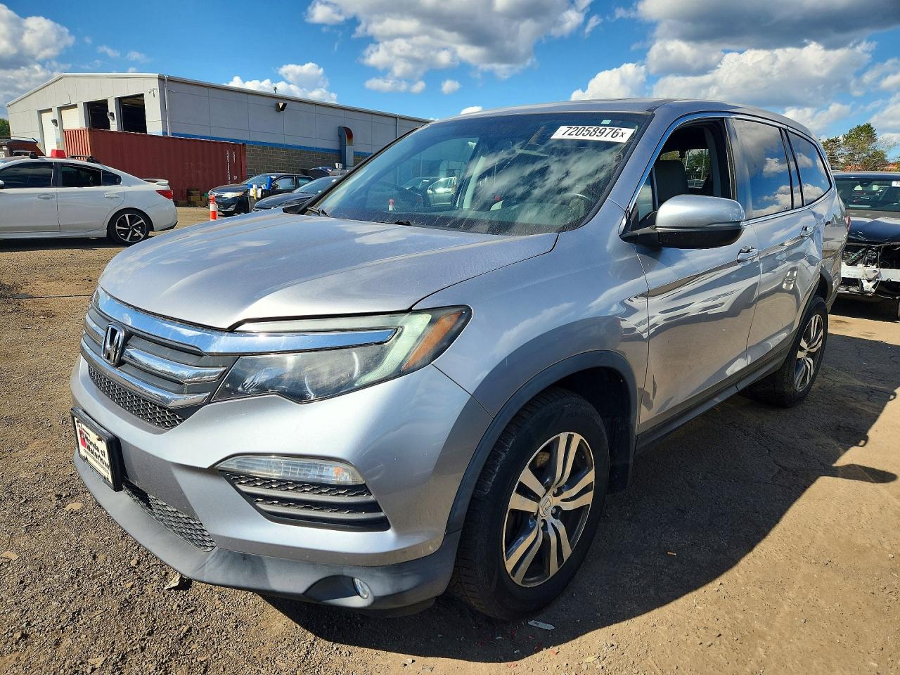 2017 HONDA PILOT EXL | 5FNYF6H57HB007738 | UPCARS