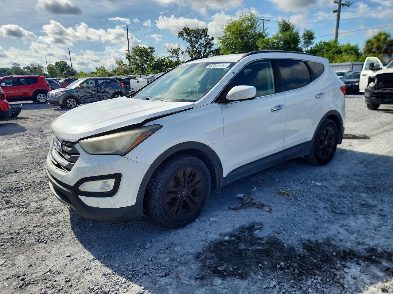 2013 HYUNDAI SANTA FE 2.4L | 5XYZU3LB1DG080161 | UPCARS