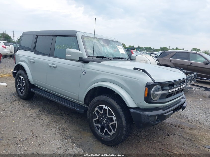 2024 FORD BRONC OUTER BANKS | 1FMDE8BH6RLA97202 | UPCARS