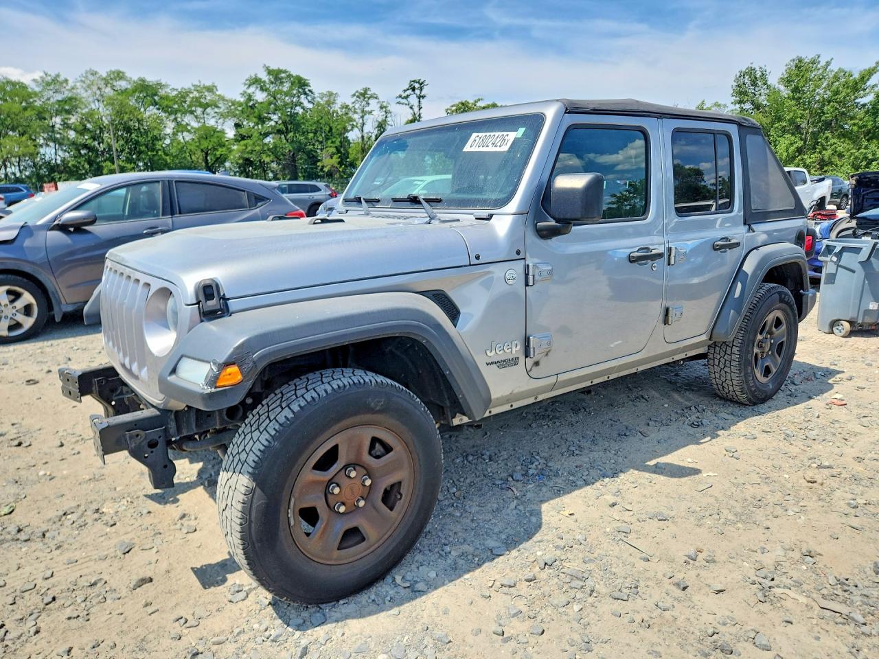2018 JEEP WRANGLER SPORT | 1C4HJXDG1JW274869 | UPCARS