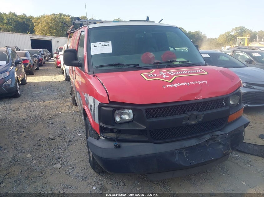 2009 CHEVROLET EXPRESS 1500 WORK VAN | 1GCFG15X291135604 | UPCARS