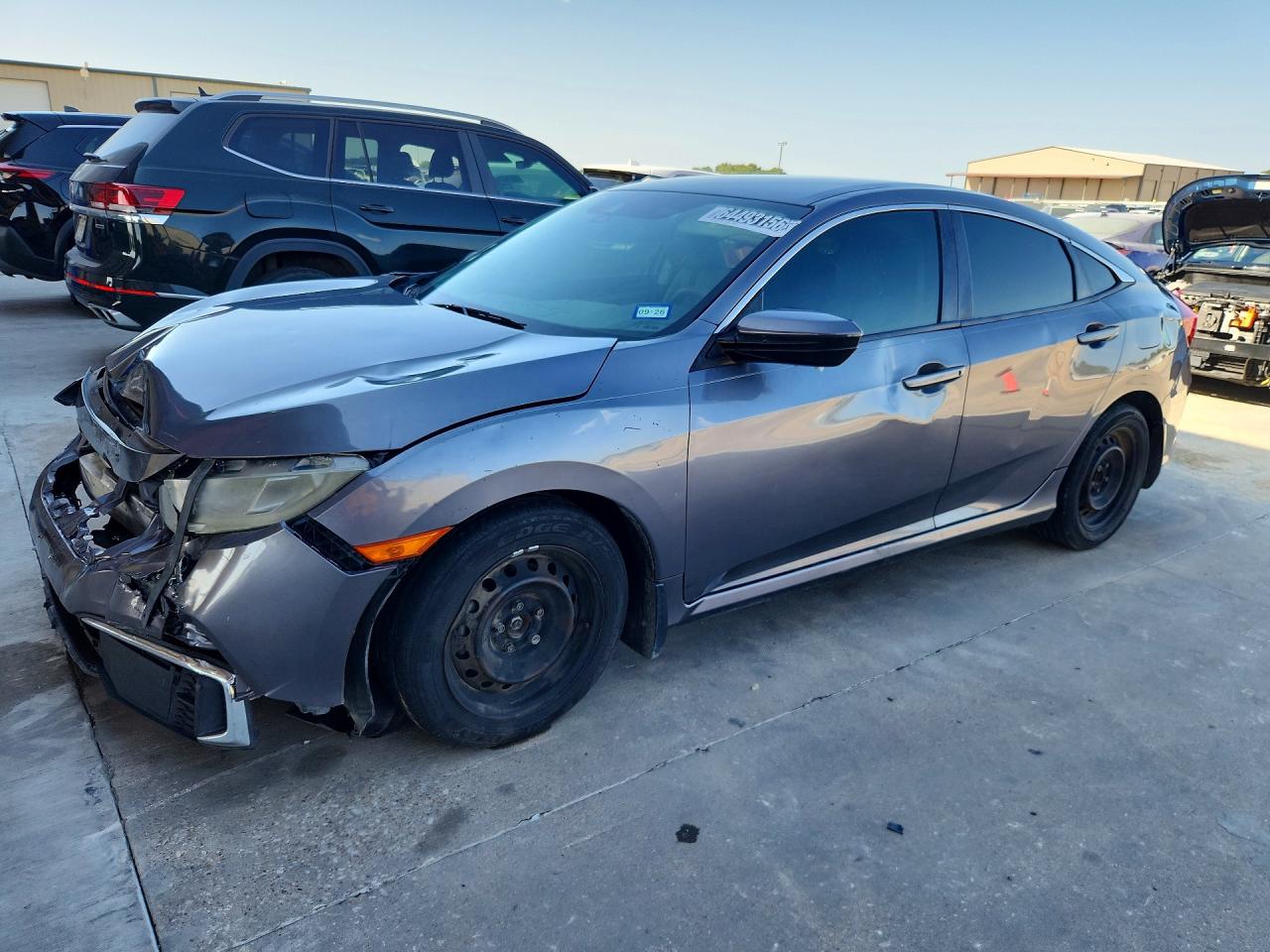 2019 HONDA CIVIC LX | 19XFC2F65KE025480 | UPCARS