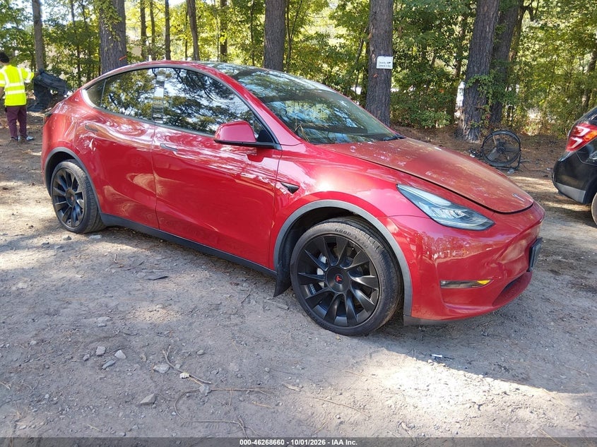 2021 TESLA MODEL Y LONG RANGE DUAL MOTOR ALL-WHEEL DRIVE | 5YJYGDEEXMF213247 | UPCARS