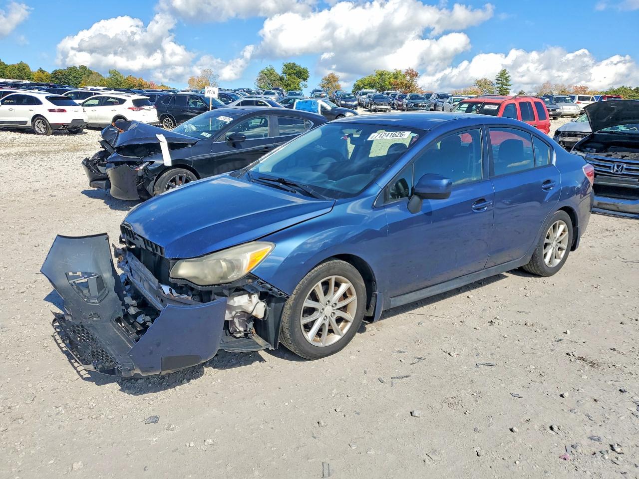 2013 SUBARU IMPREZA PREMIUM | JF1GJAC65DH013387 | UPCARS