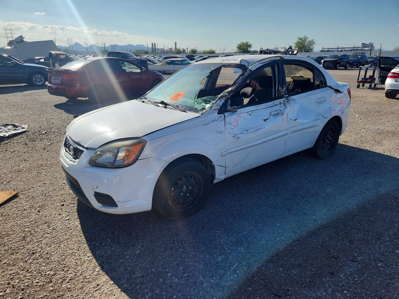 2010 KIA RIO BASE | KNADH4A34A6662718 | UPCARS
