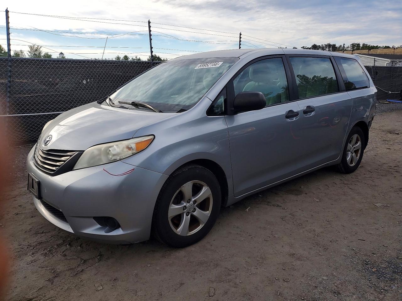 2011 TOYOTA SIENNA BASE 7-PASSENGER | 5TDZK3DC7BS100765 | UPCARS